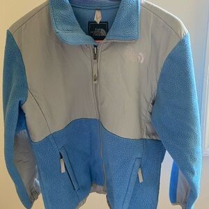 The North Face Kids Blue and Gray Jacket